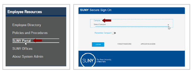 SUNY Login